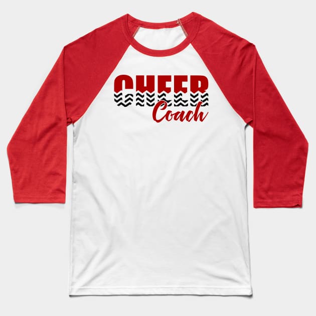 The Cheer Coach Baseball T-Shirt by lamatung